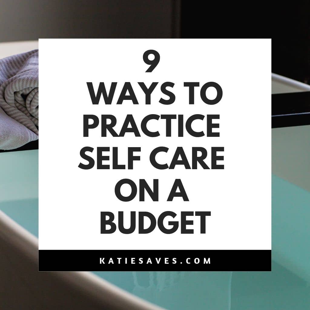 self care on a budget